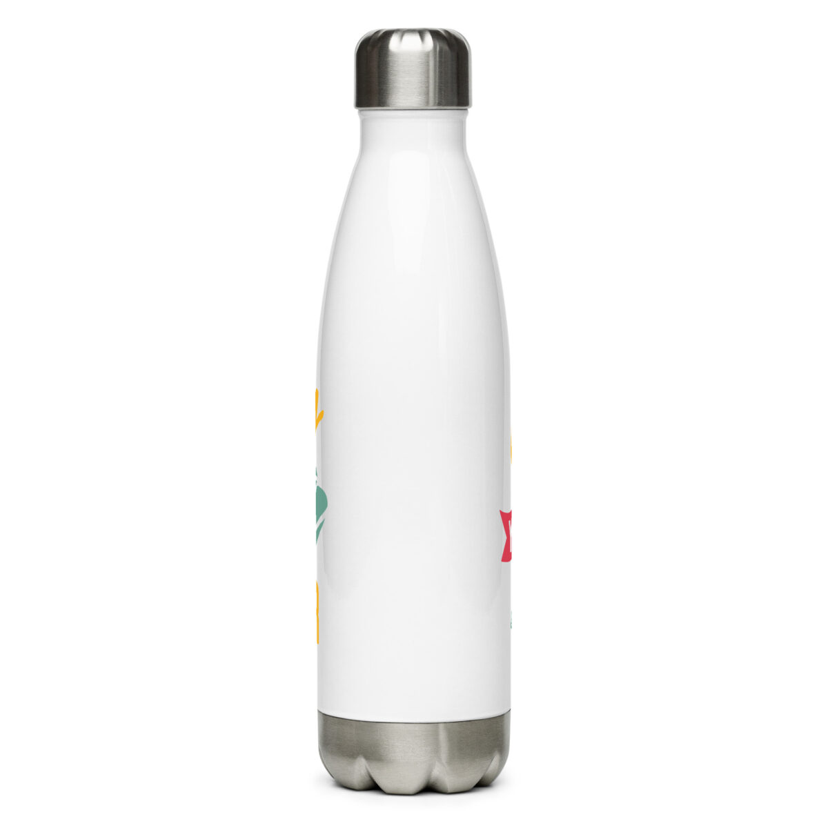 stainless steel water bottle white 17oz back 6499884f80d46