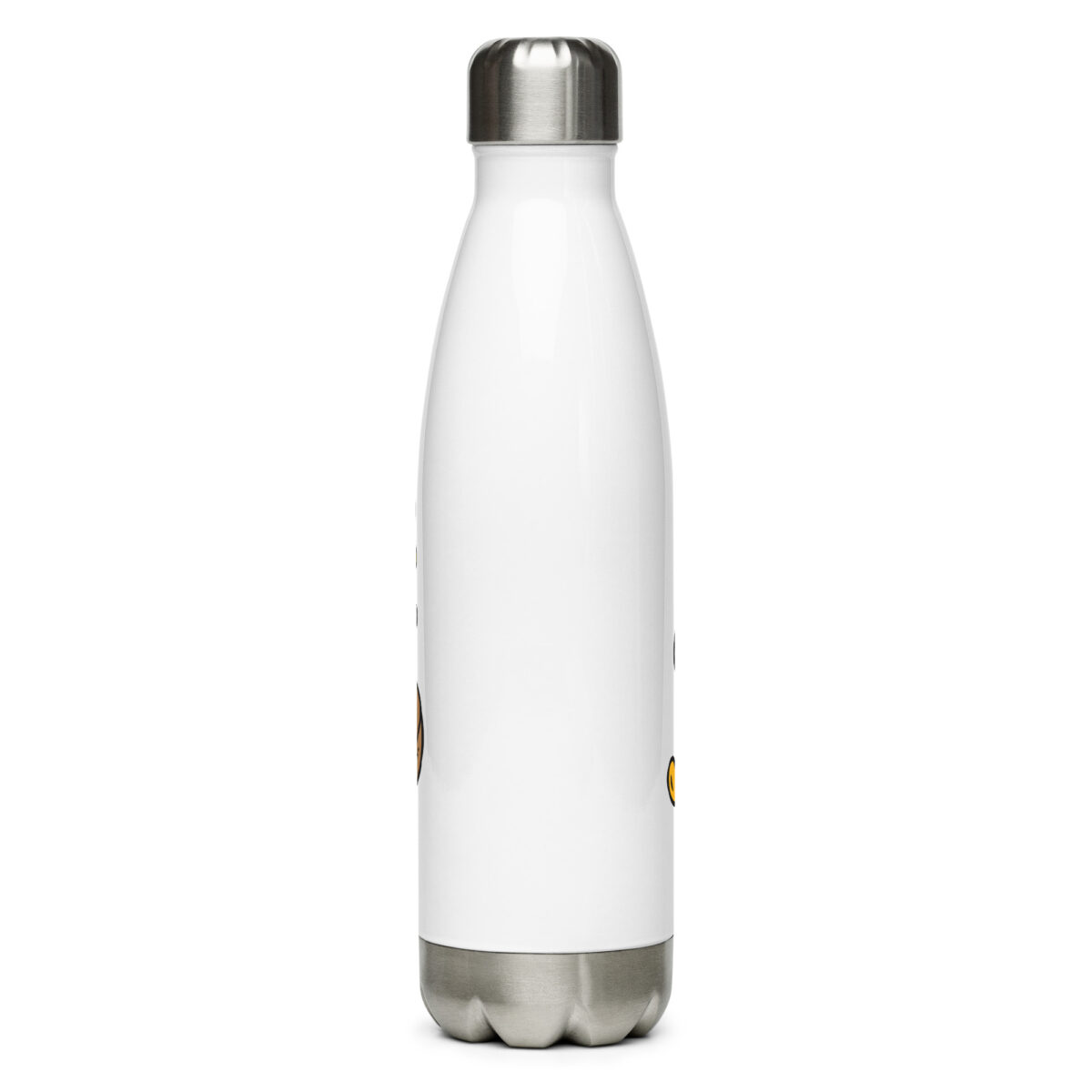 stainless steel water bottle white 17oz back 64998b410e58d