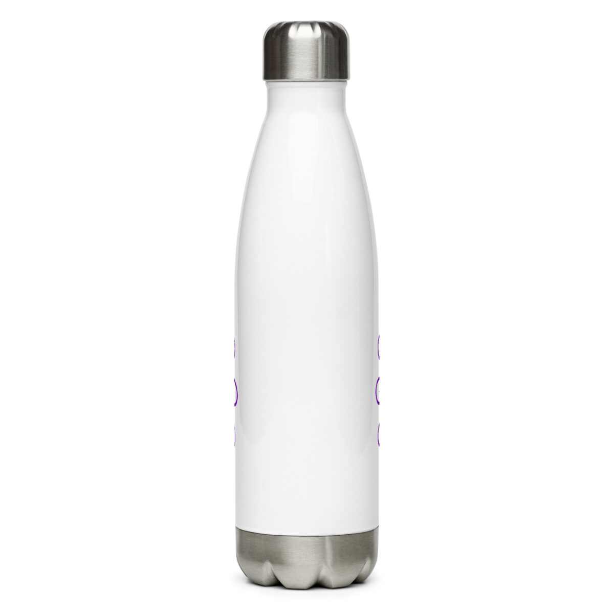 stainless steel water bottle white 17oz back 6499bc6cb1f40