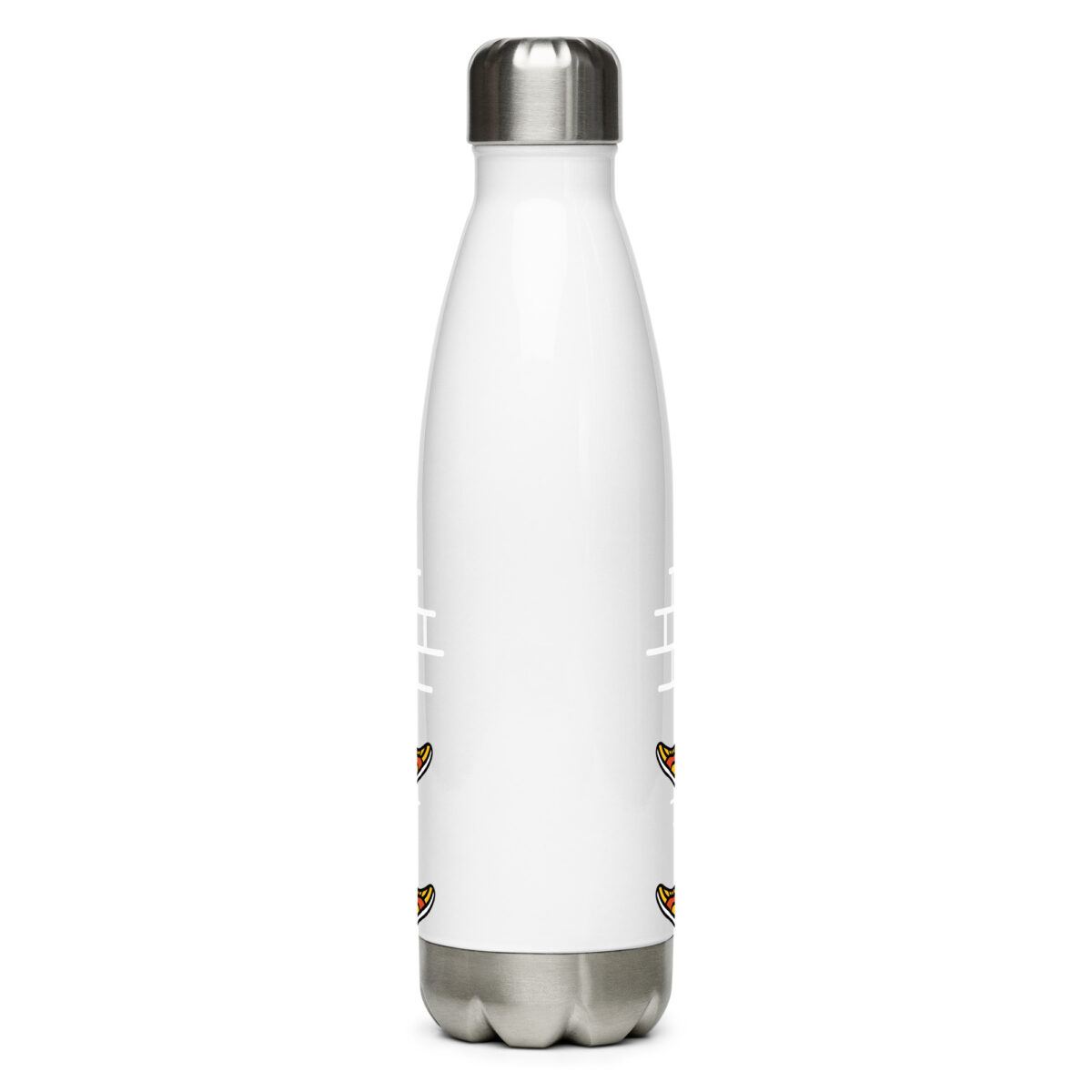 stainless steel water bottle white 17oz back 6499c197a1ead