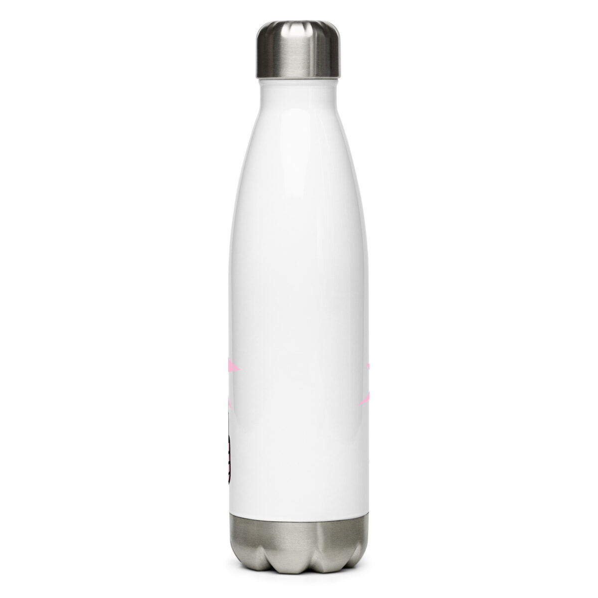 stainless steel water bottle white 17oz back 6499c276bcdef