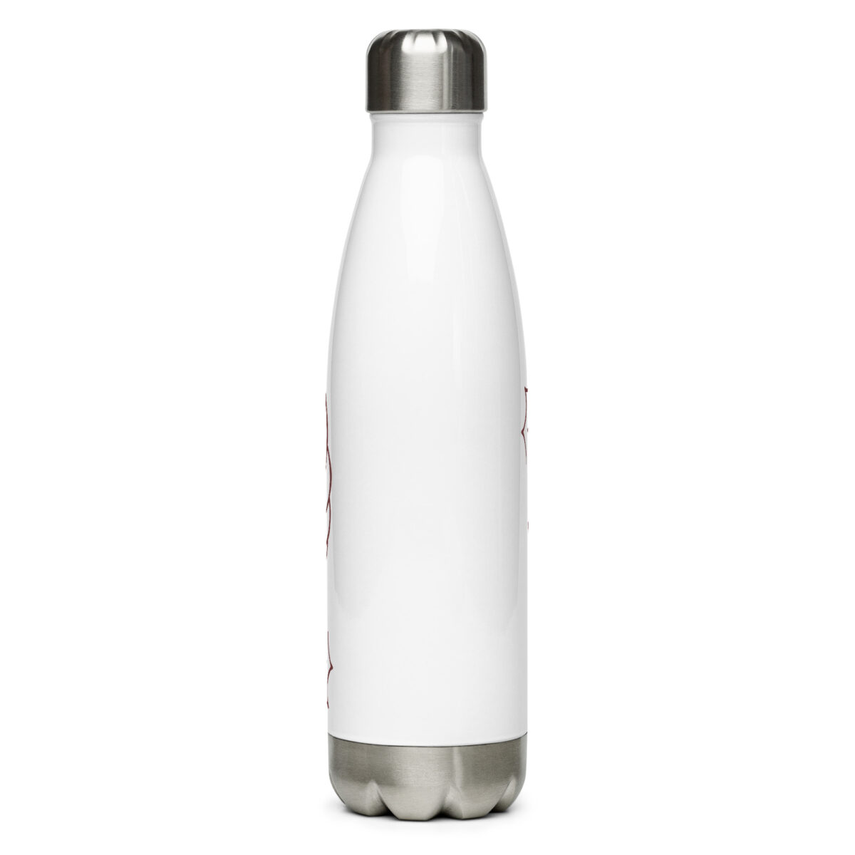 stainless steel water bottle white 17oz back 6499c30ae5a8a