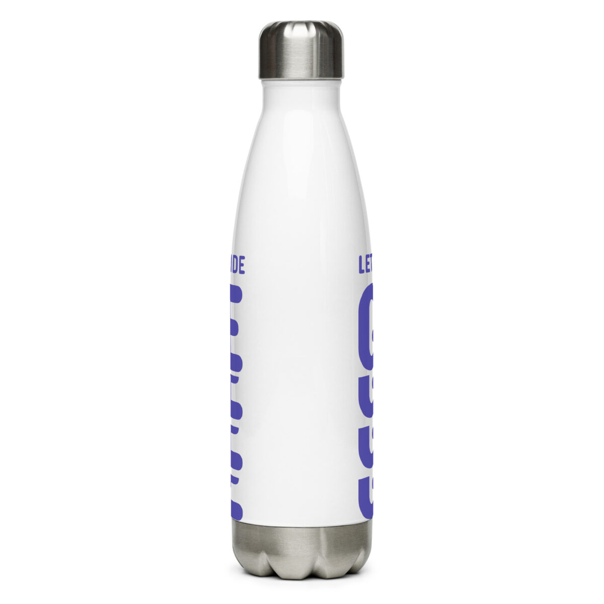 stainless steel water bottle white 17oz back 649abf94ca428