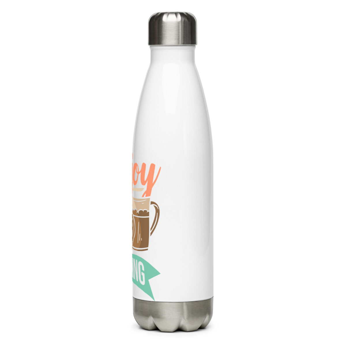 stainless steel water bottle white 17oz left 64998a8a0bcf4