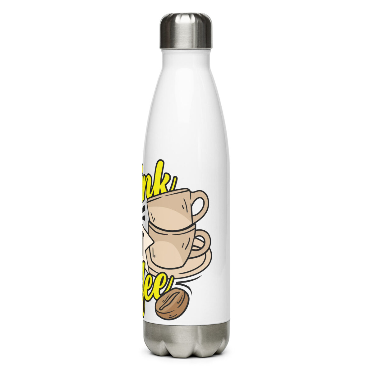 stainless steel water bottle white 17oz left 64998cfcbe535