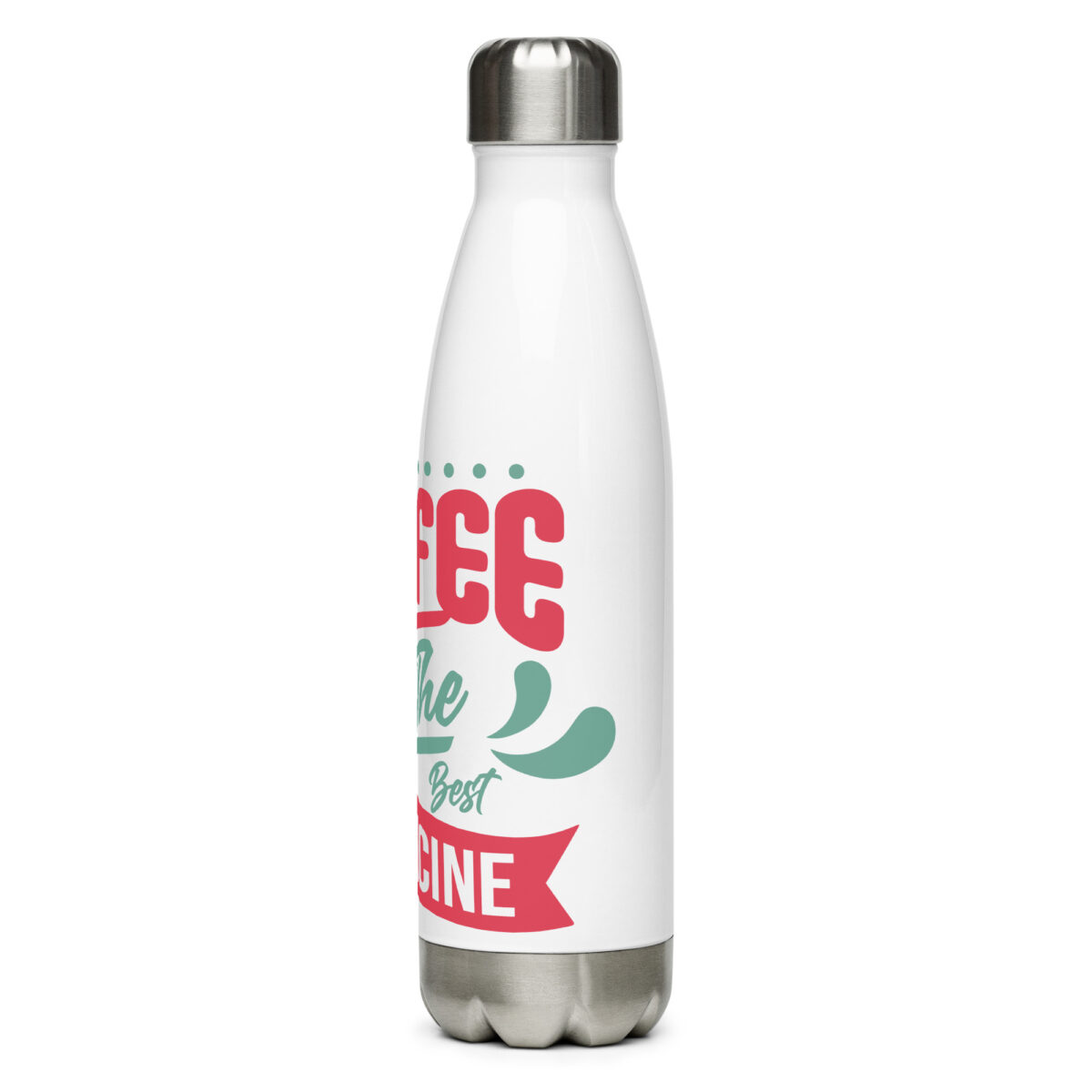 stainless steel water bottle white 17oz left 64998fff5aabe