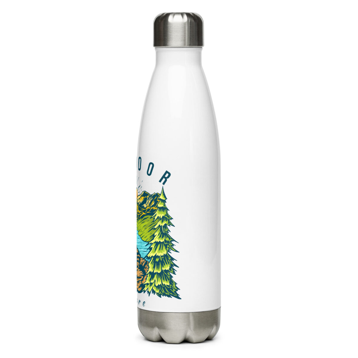 stainless steel water bottle white 17oz left 649995d6b8f6b