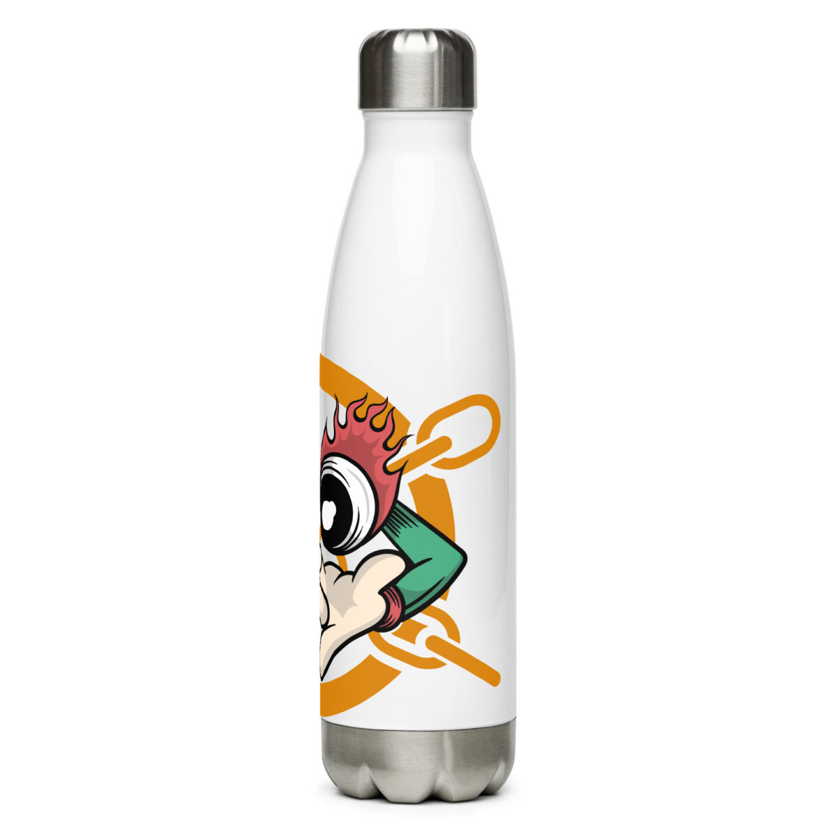 stainless steel water bottle white 17oz left 6499c0b63249f