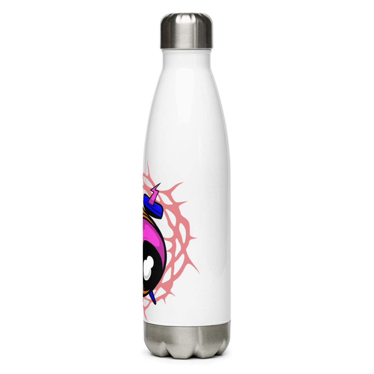 stainless steel water bottle white 17oz left 6499c4b95a74c