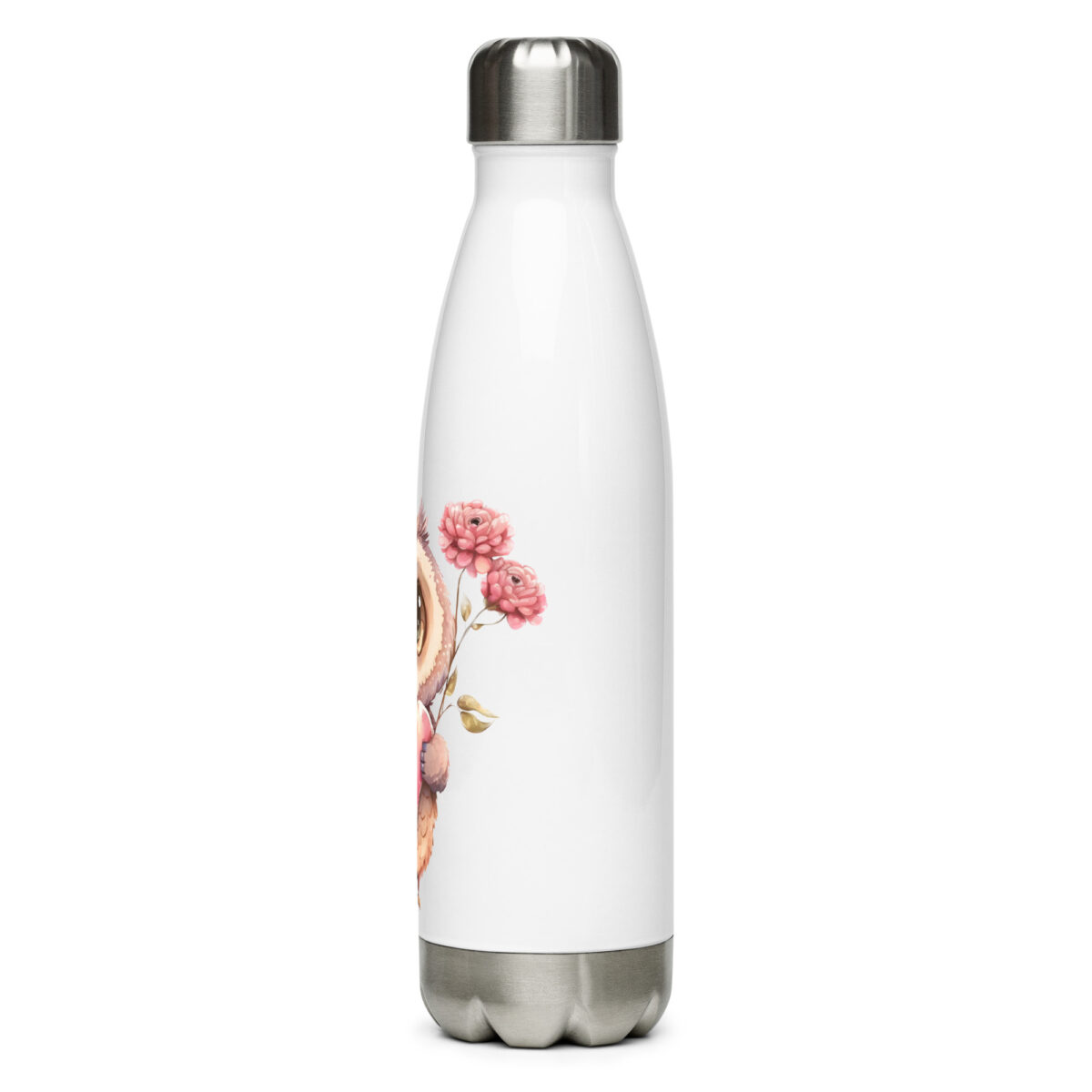 stainless steel water bottle white 17oz left 6499c7ff0364e