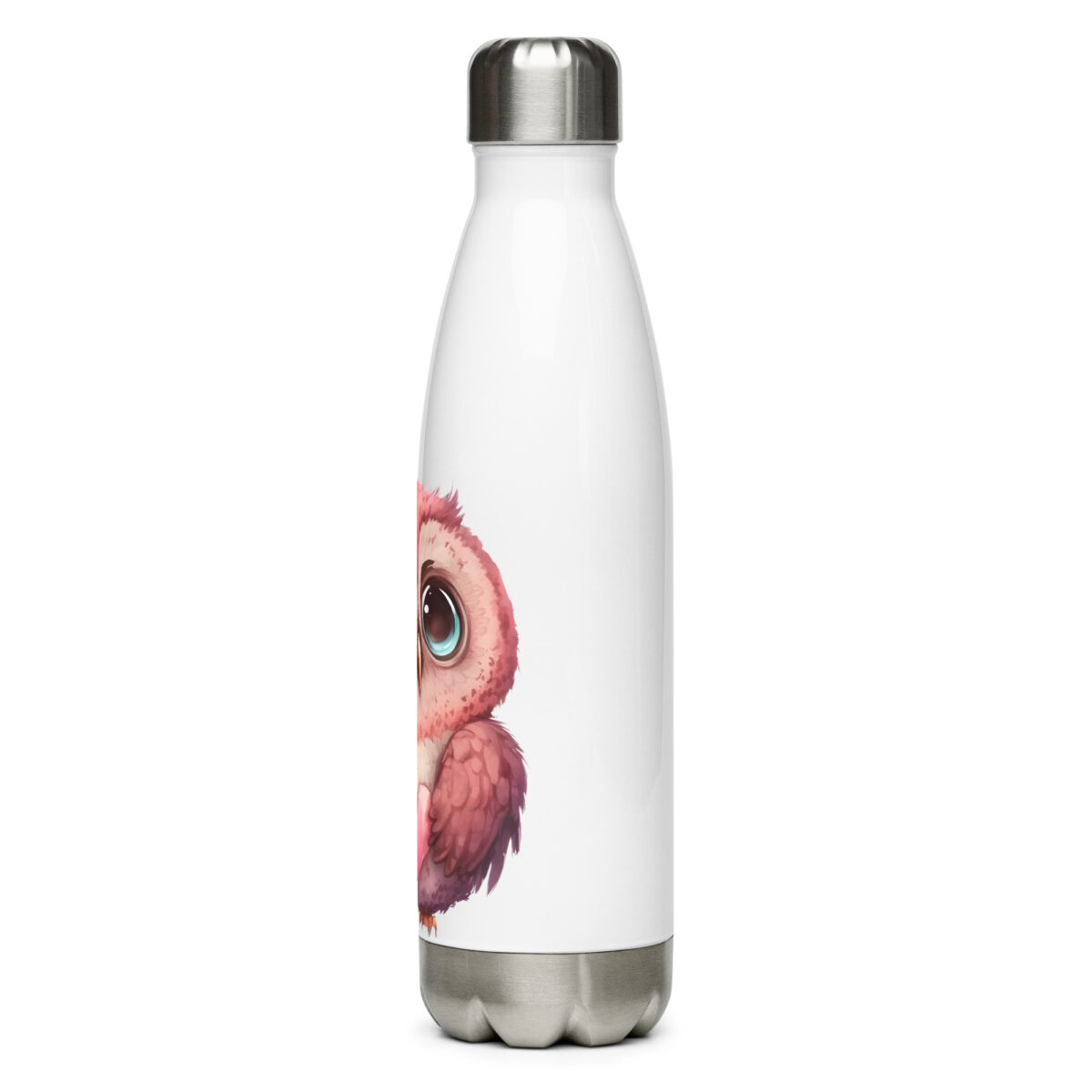 stainless steel water bottle white 17oz left 6499ca7b03edd