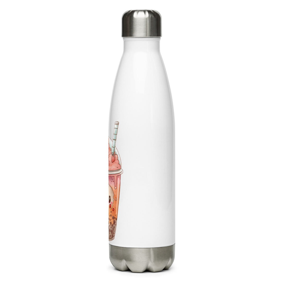 stainless steel water bottle white 17oz left 6499d03807114