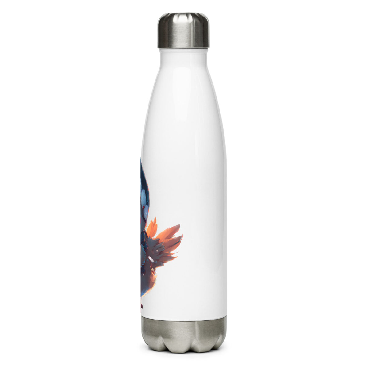 stainless steel water bottle white 17oz left 6499d0ad1be8b