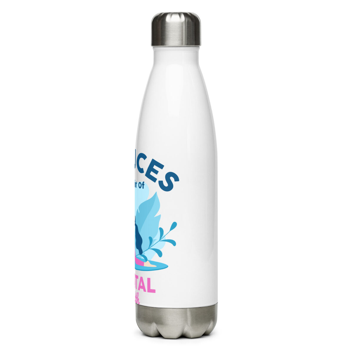 stainless steel water bottle white 17oz left 649abcdbc8b98