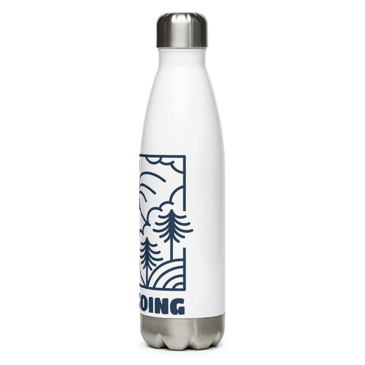 stainless steel water bottle white 17oz left 649d863b23281