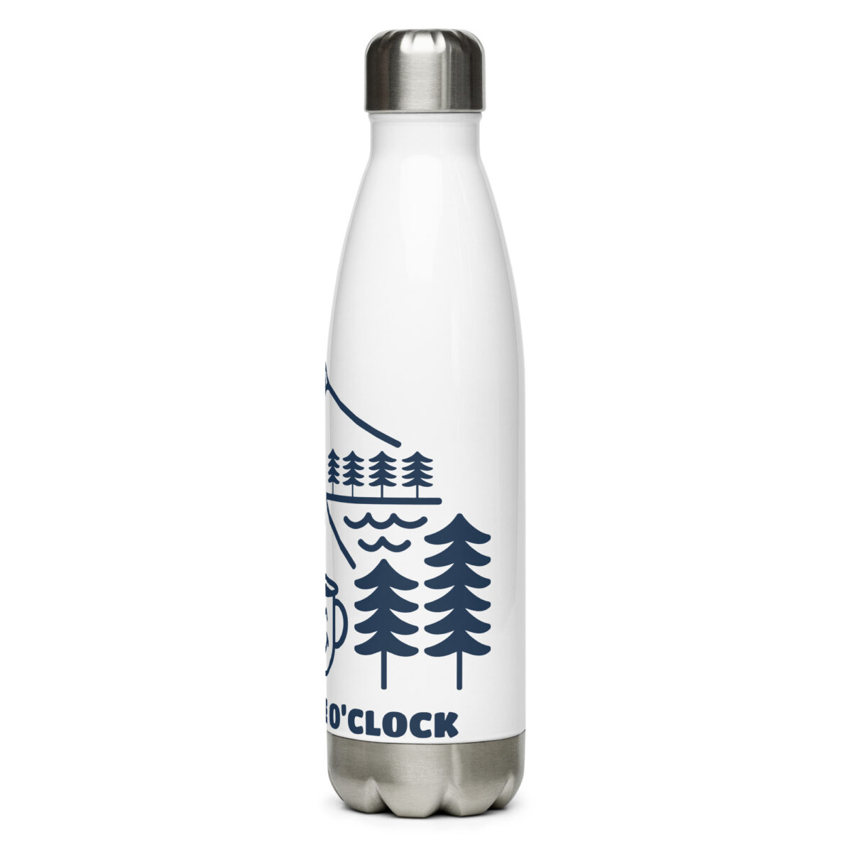 stainless steel water bottle white 17oz left 649d8703334d5