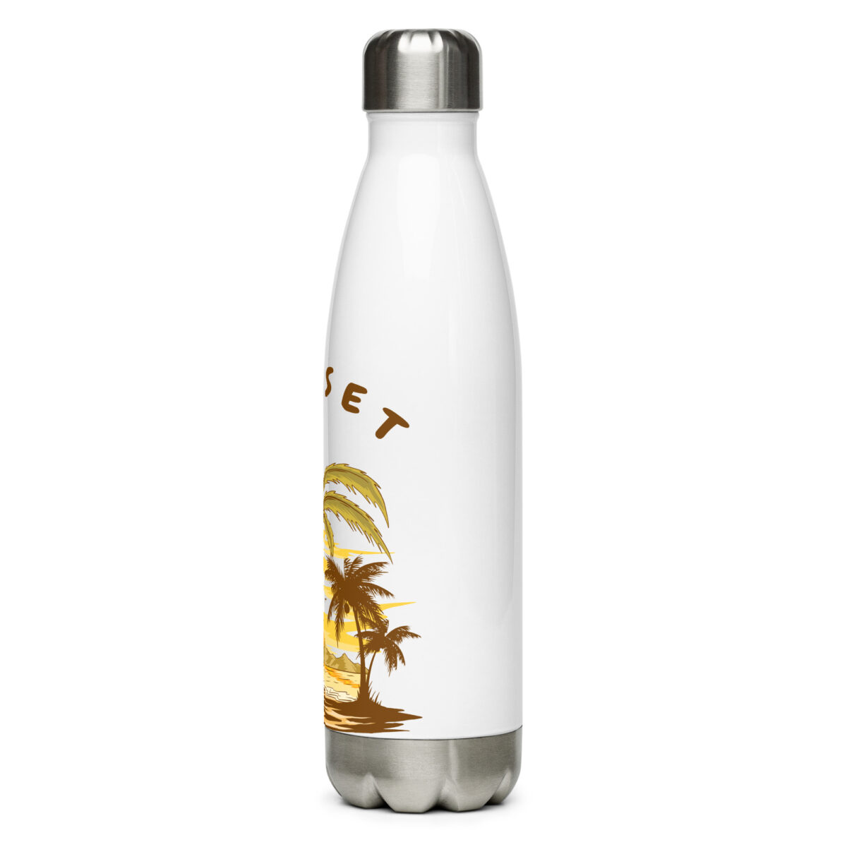 stainless steel water bottle white 17oz left 649da9eabbd04