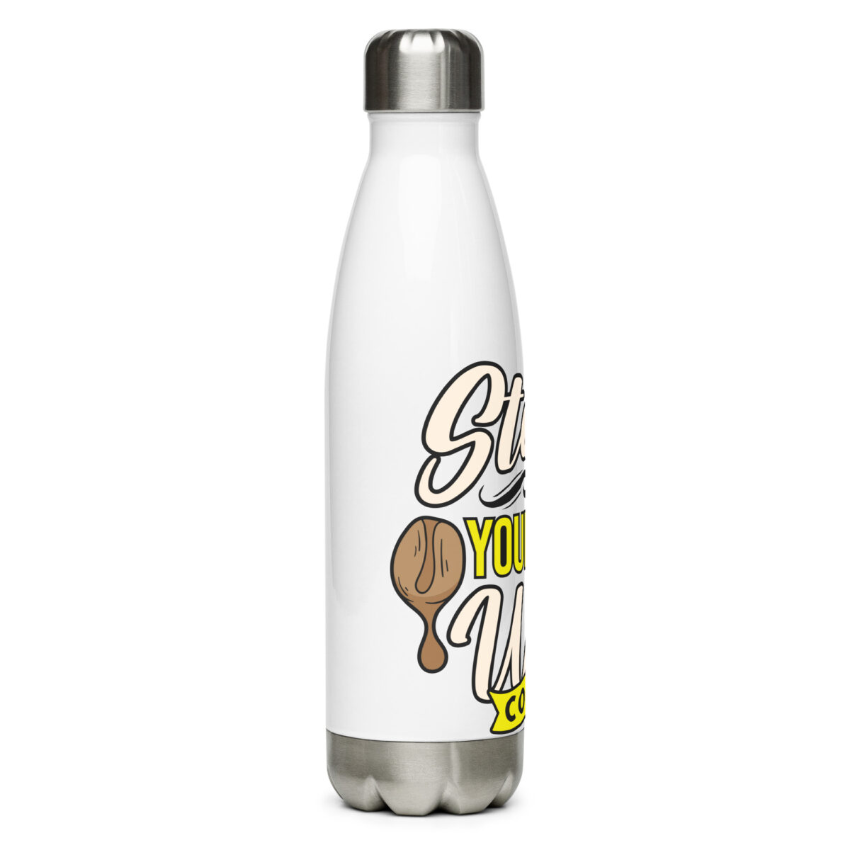 stainless steel water bottle white 17oz right 6499857c4f512