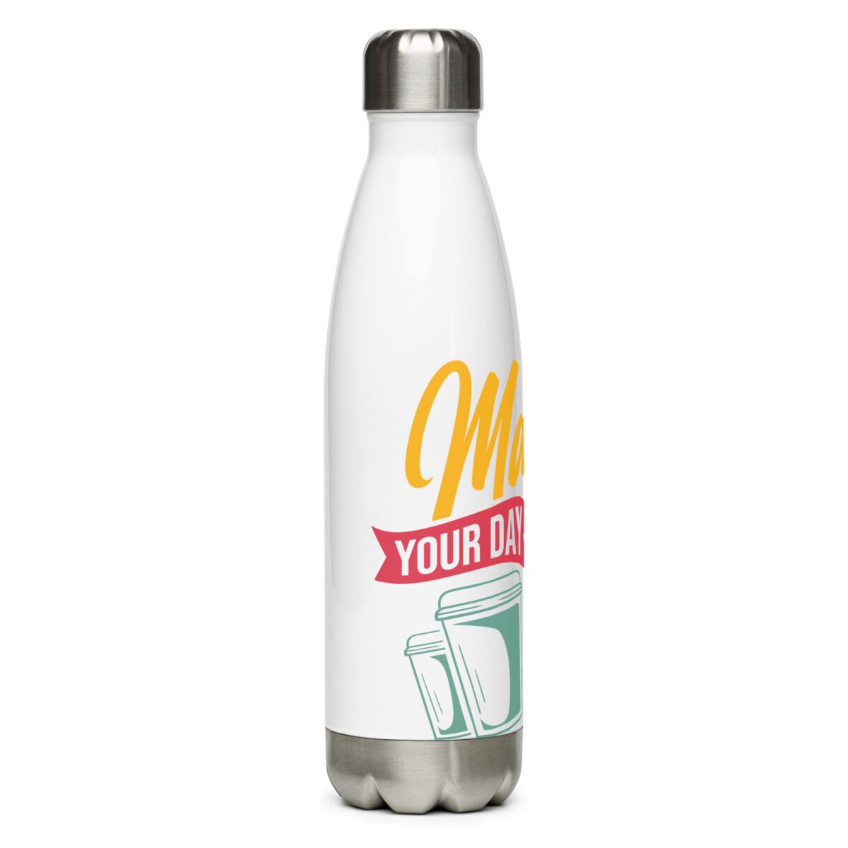 stainless steel water bottle white 17oz right 6499884f80c13