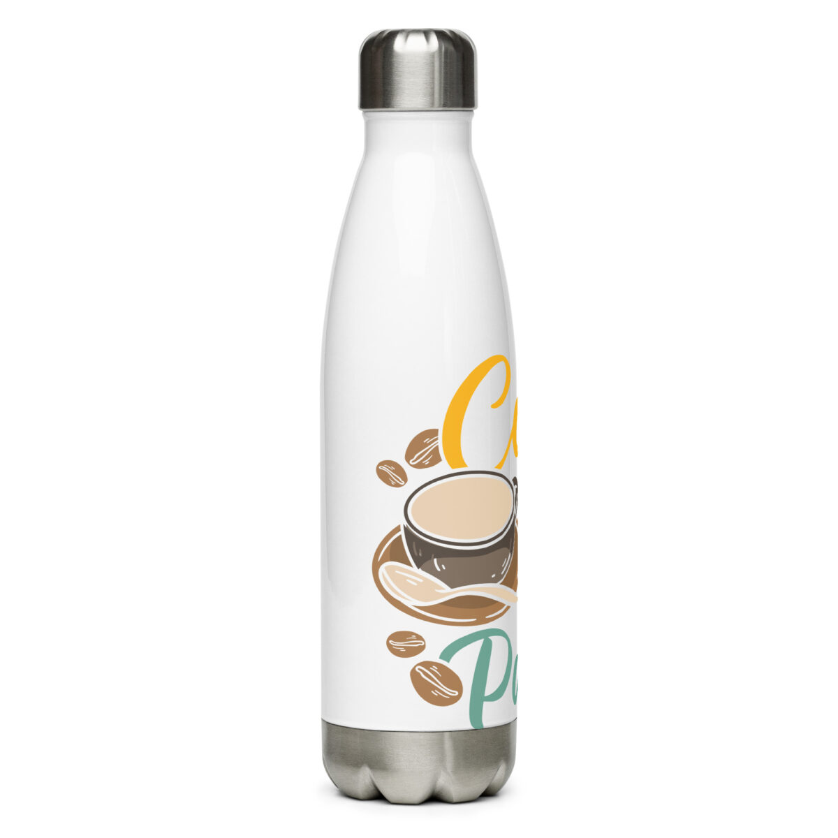 stainless steel water bottle white 17oz right 64998eaeb775c