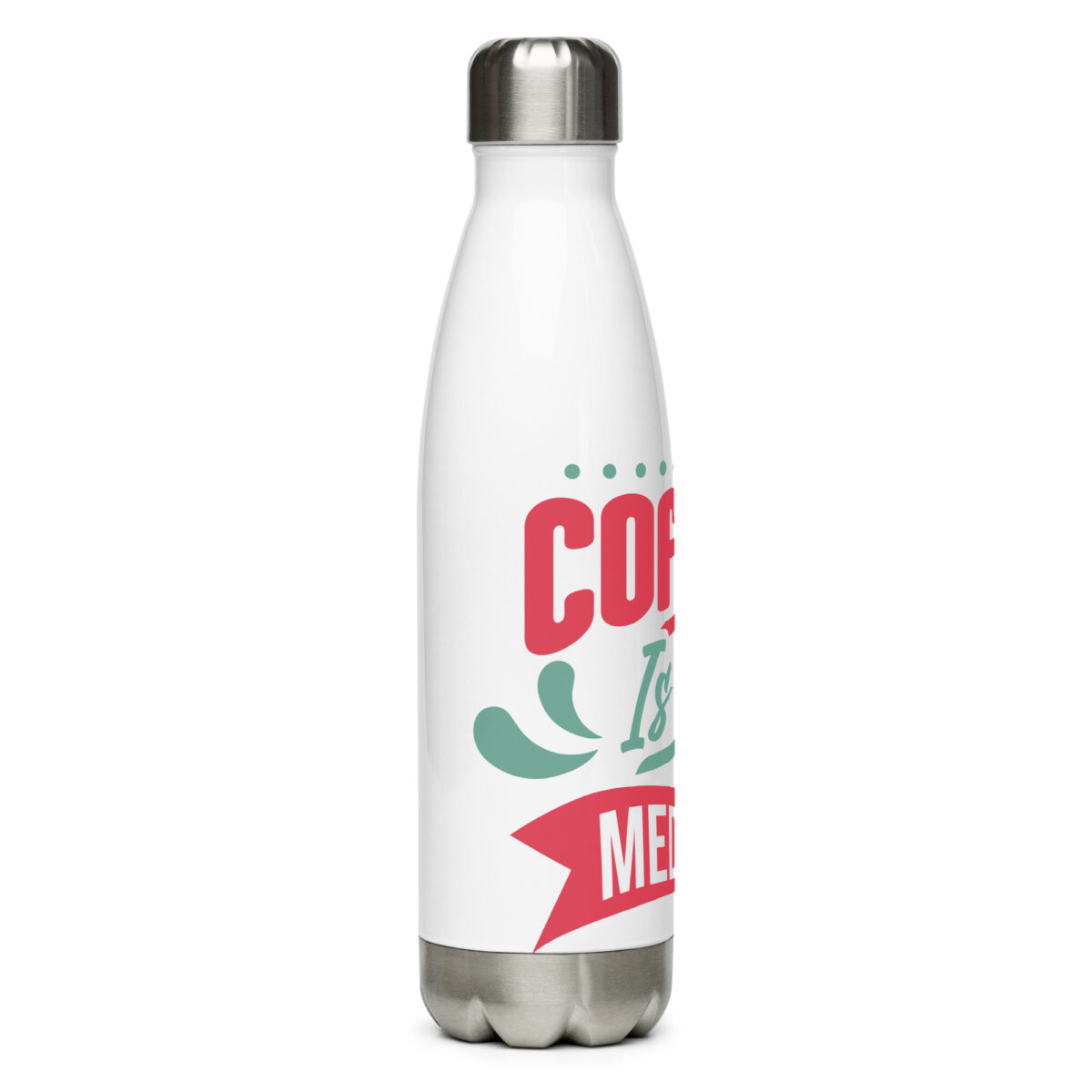 stainless steel water bottle white 17oz right 64998fff5aa73