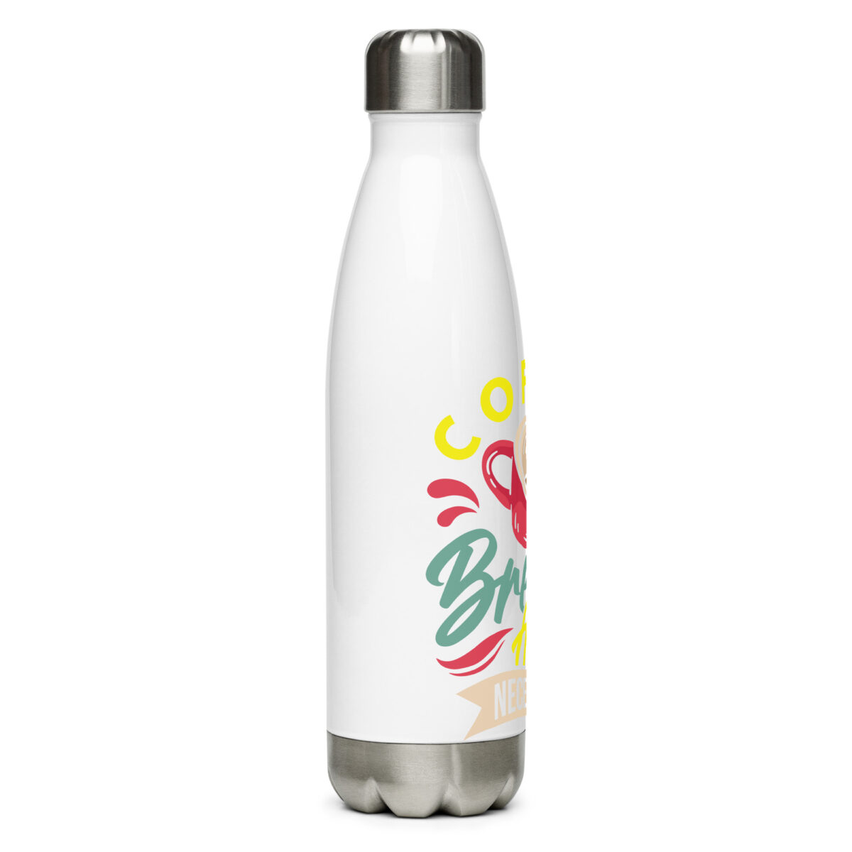 stainless steel water bottle white 17oz right 6499917e723ce