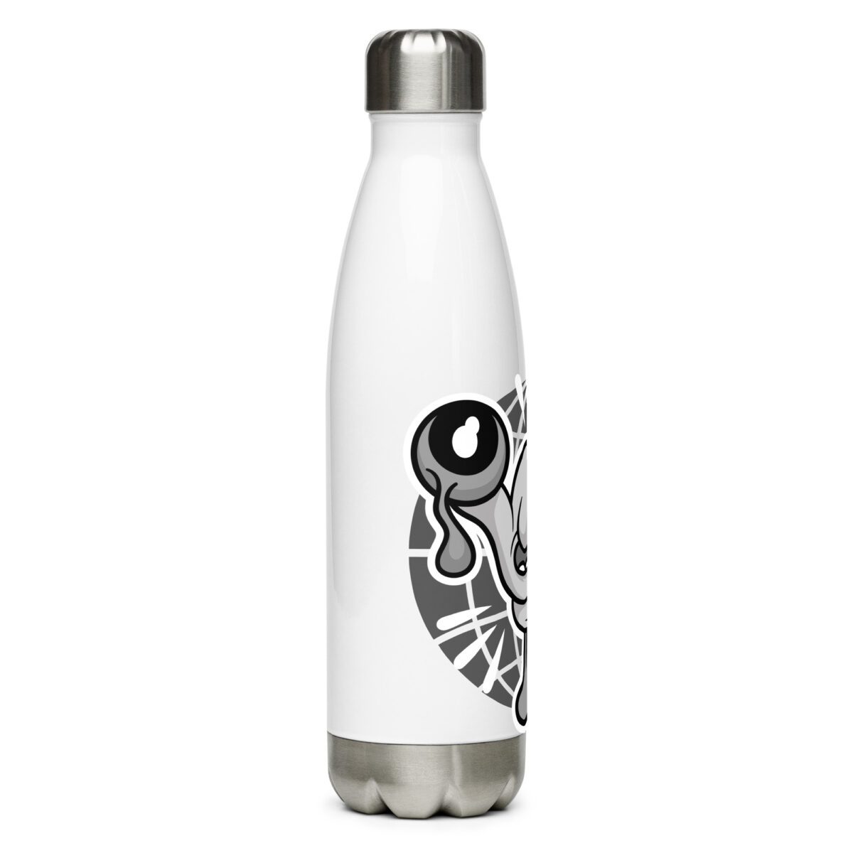 stainless steel water bottle white 17oz right 6499b79cb4207