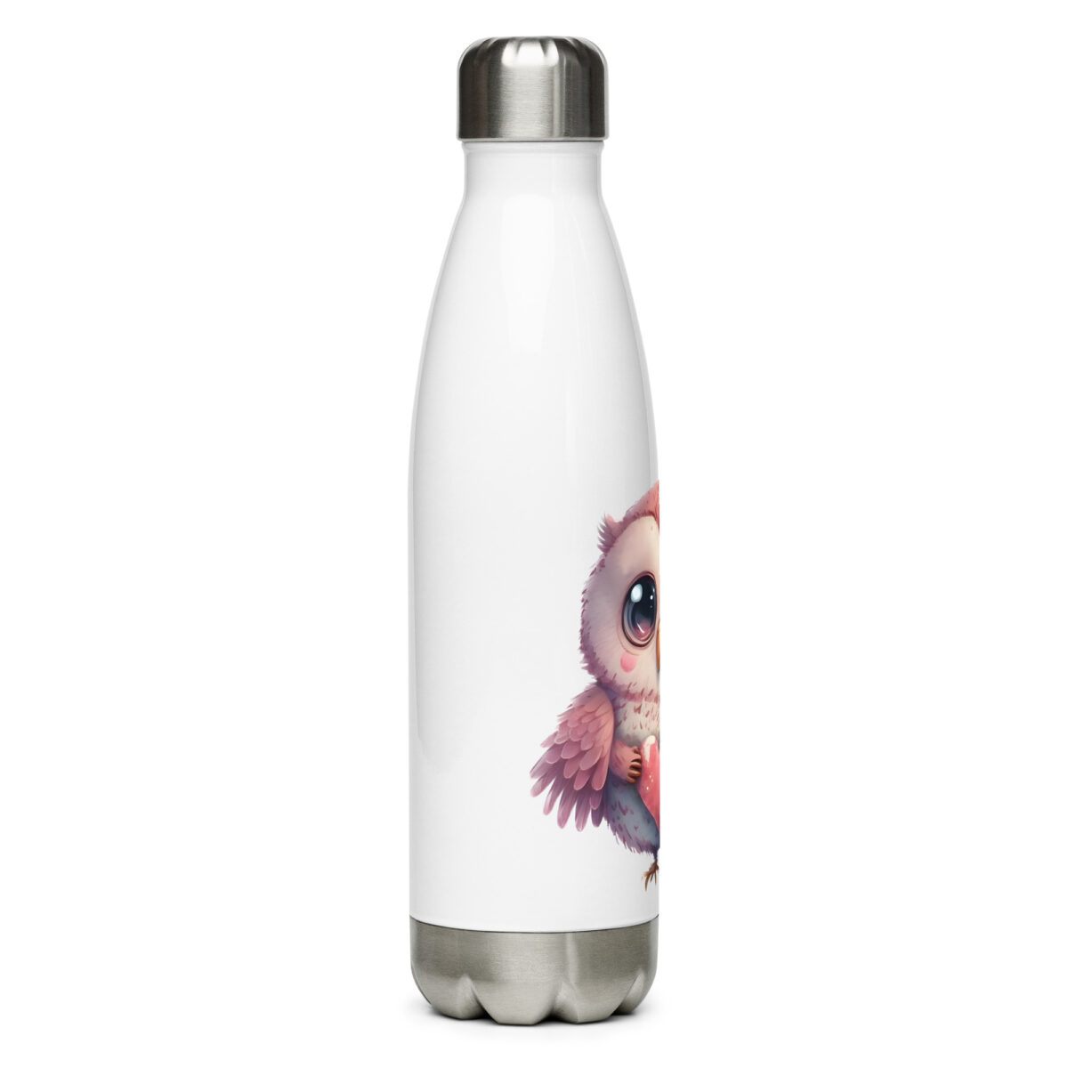 stainless steel water bottle white 17oz right 6499c86fce9d7