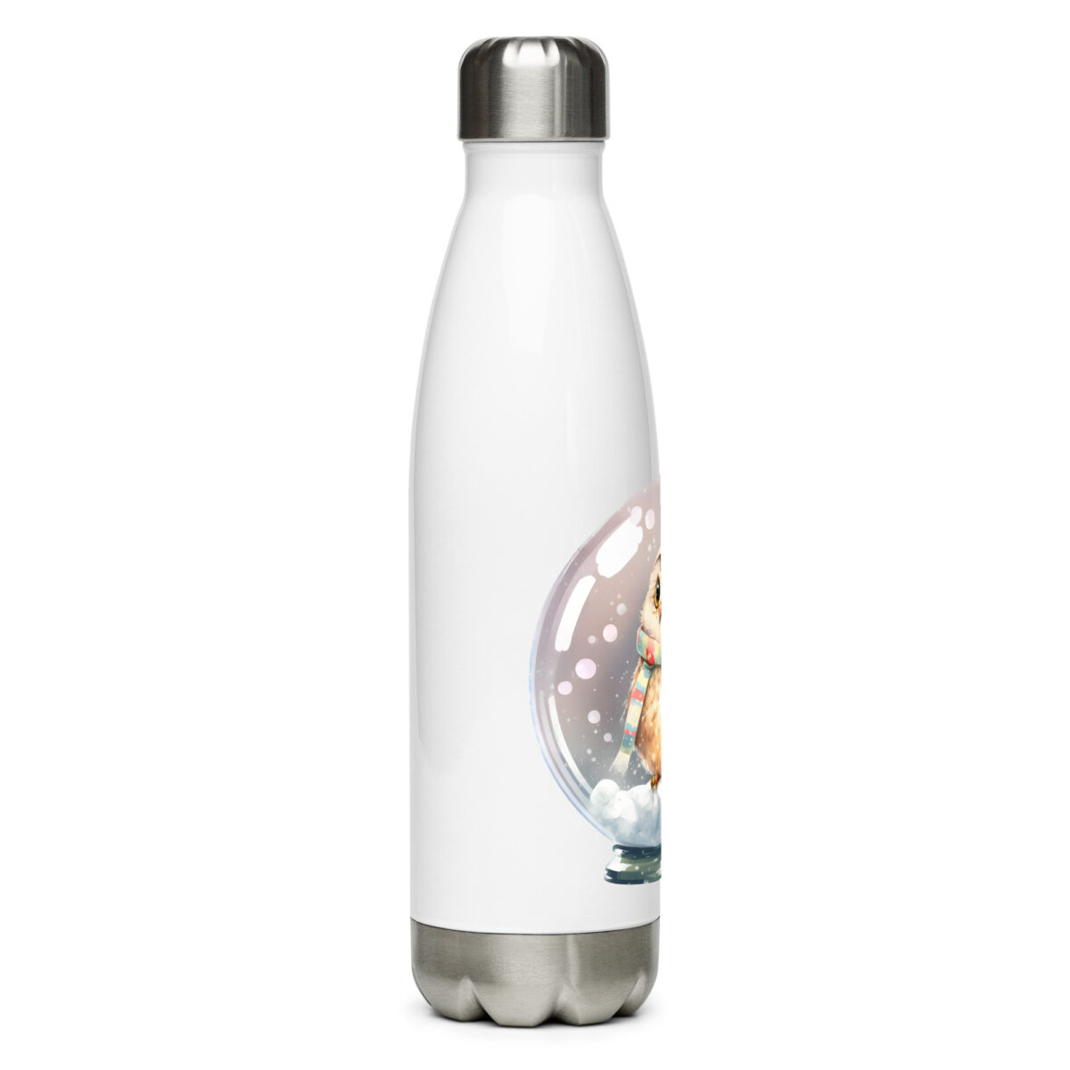 stainless steel water bottle white 17oz right 6499cb8ba9e96