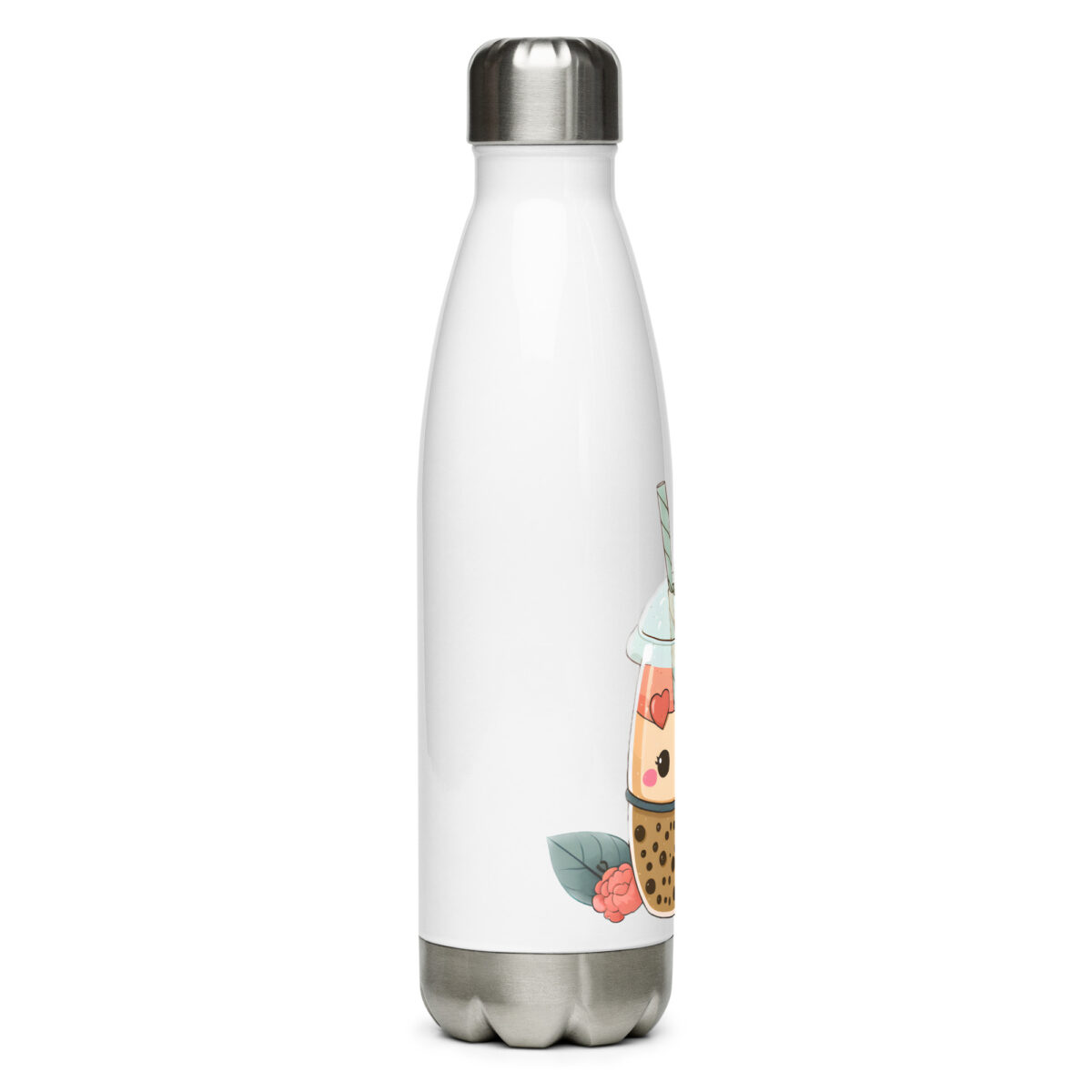 stainless steel water bottle white 17oz right 6499cdc1c99f7