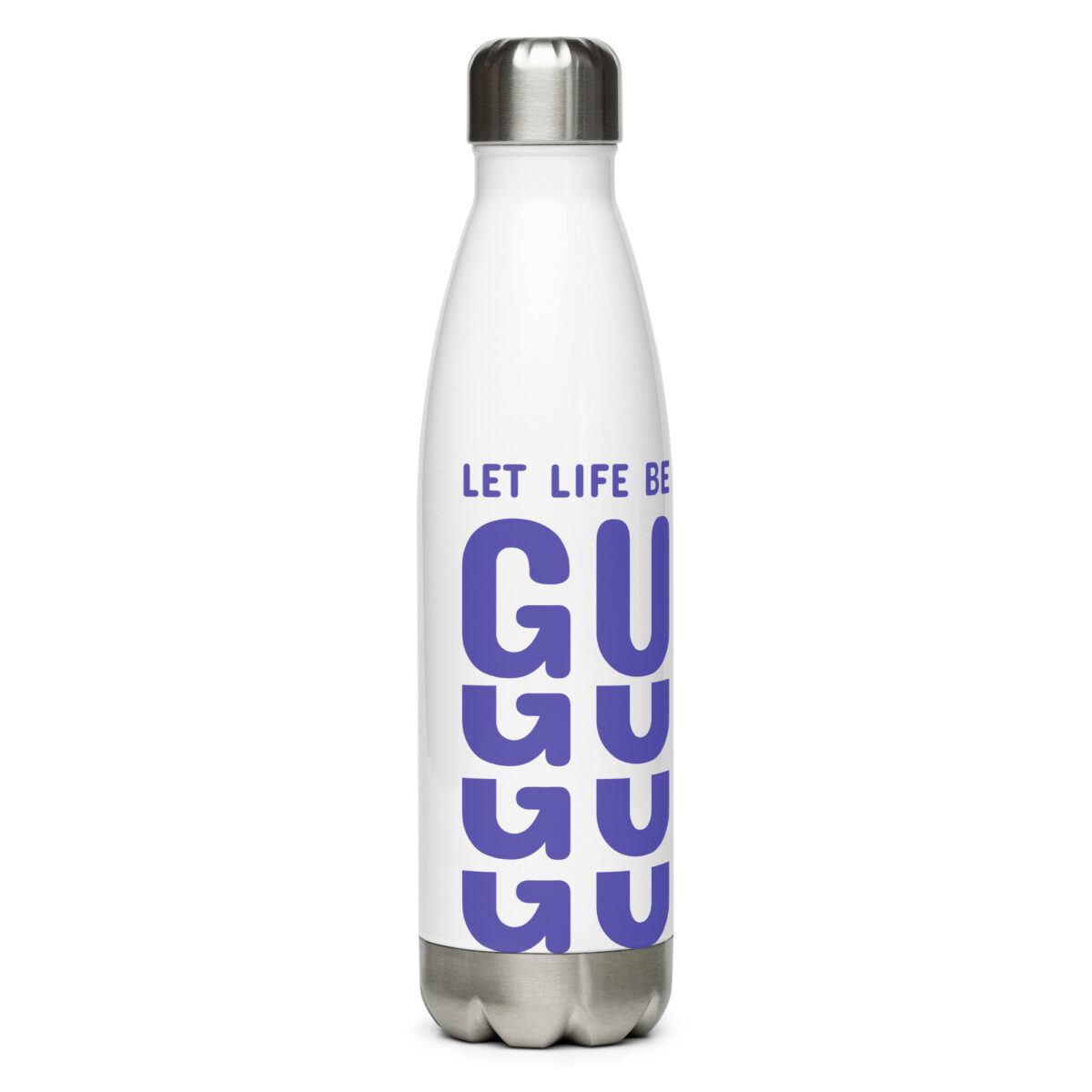 stainless steel water bottle white 17oz right 649abf94ca34c