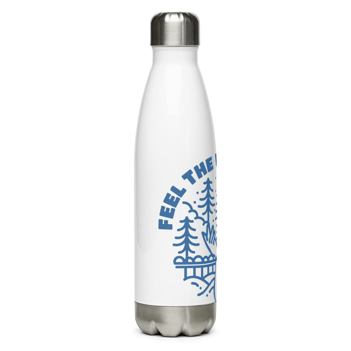 stainless steel water bottle white 17oz right 649d888c39438