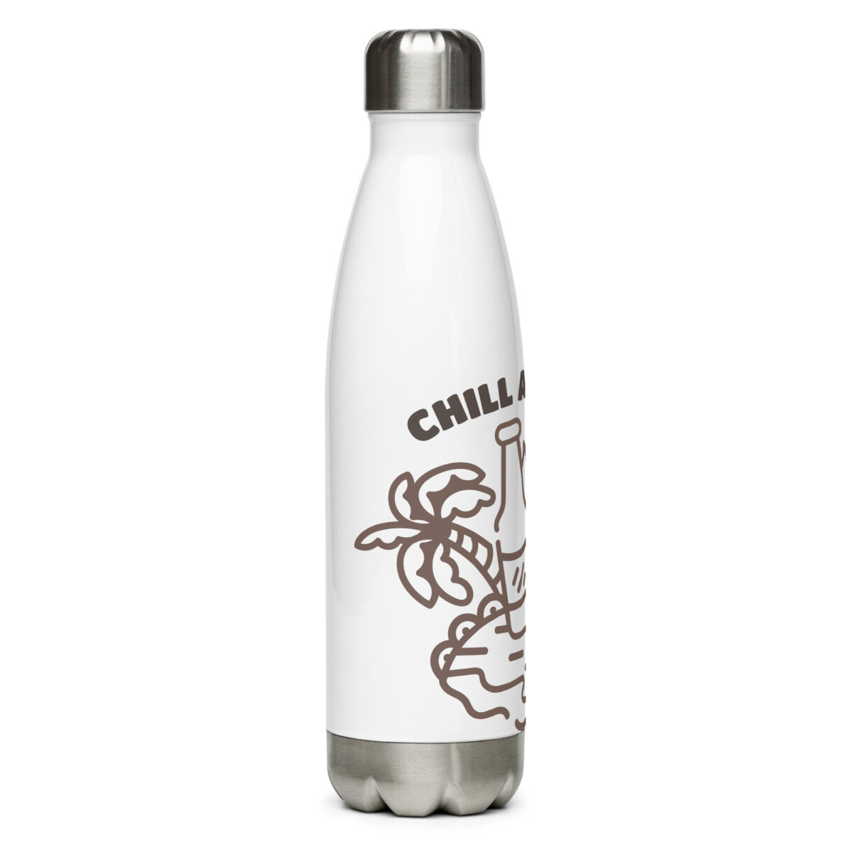 stainless steel water bottle white 17oz right 649d8d01afc7d