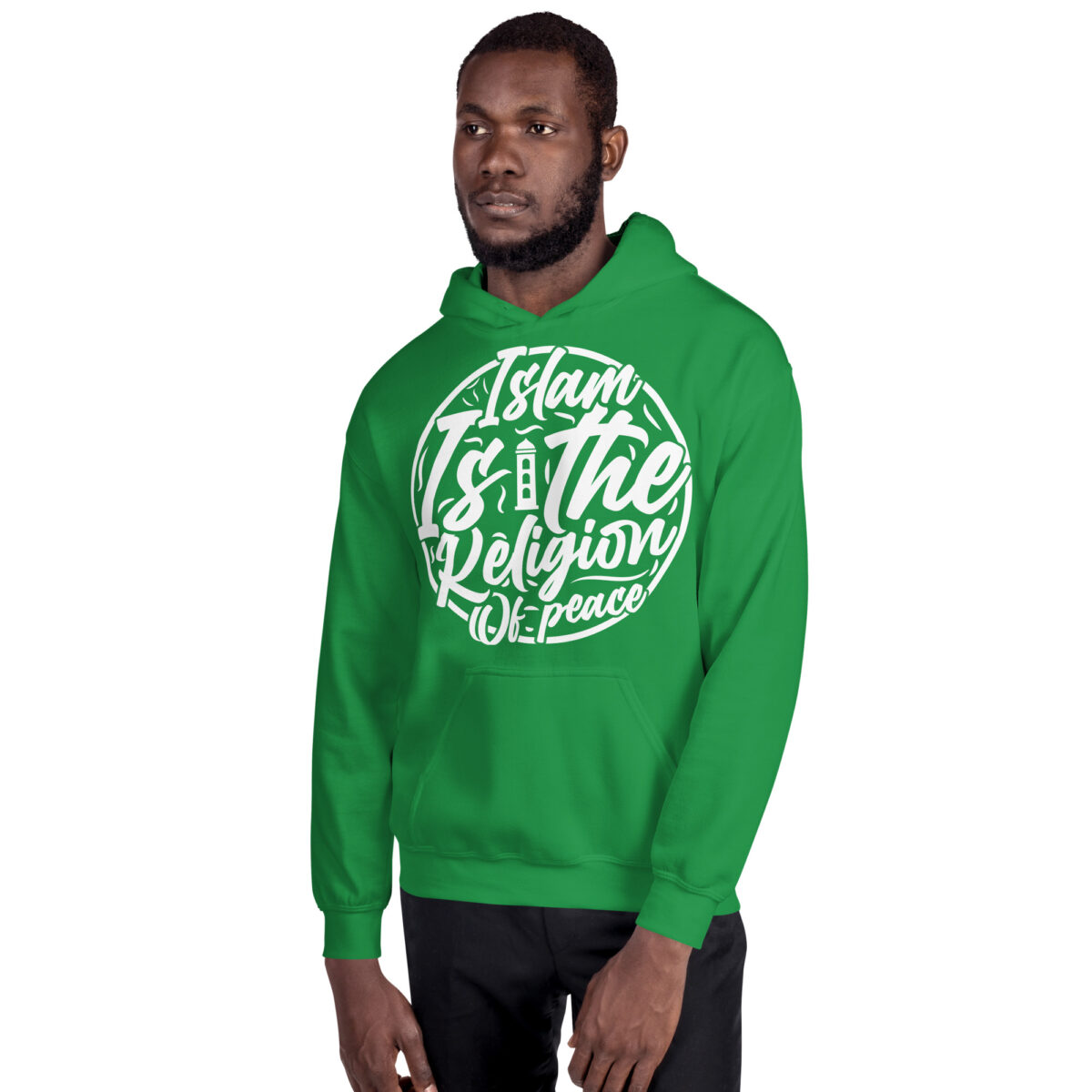 unisex heavy blend hoodie irish green front 2 648db39241185