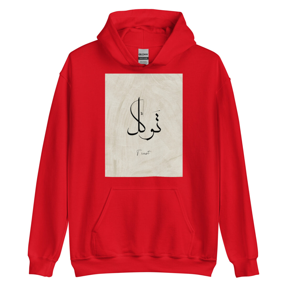 unisex heavy blend hoodie red front 648c67e204dad