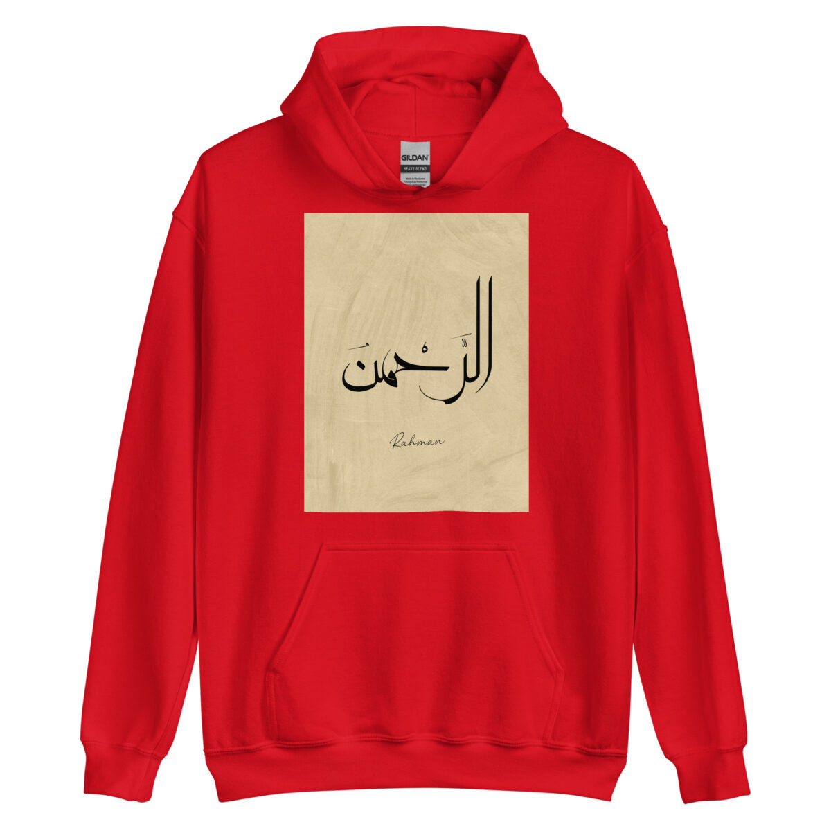 unisex heavy blend hoodie red front 648c7478375d6