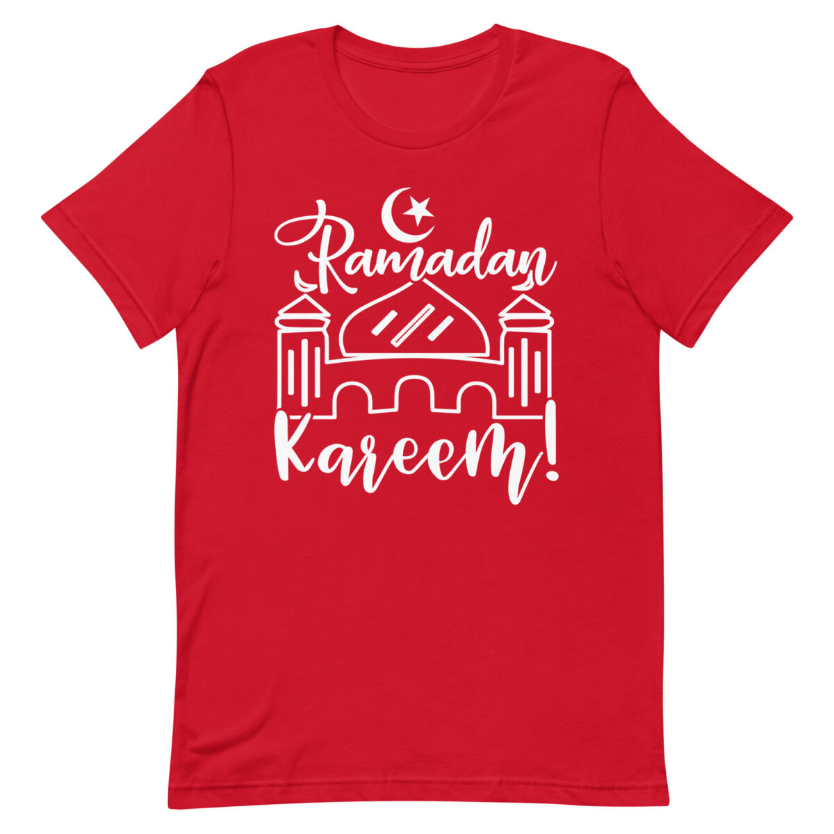 unisex staple t shirt red front 648c4f708265a