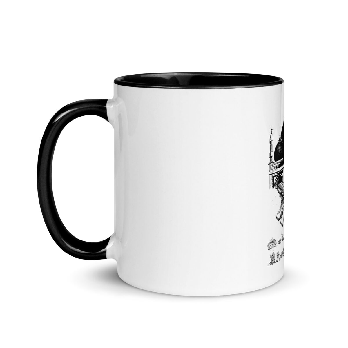 white ceramic mug with color inside black 11oz left 6492cbf820f08