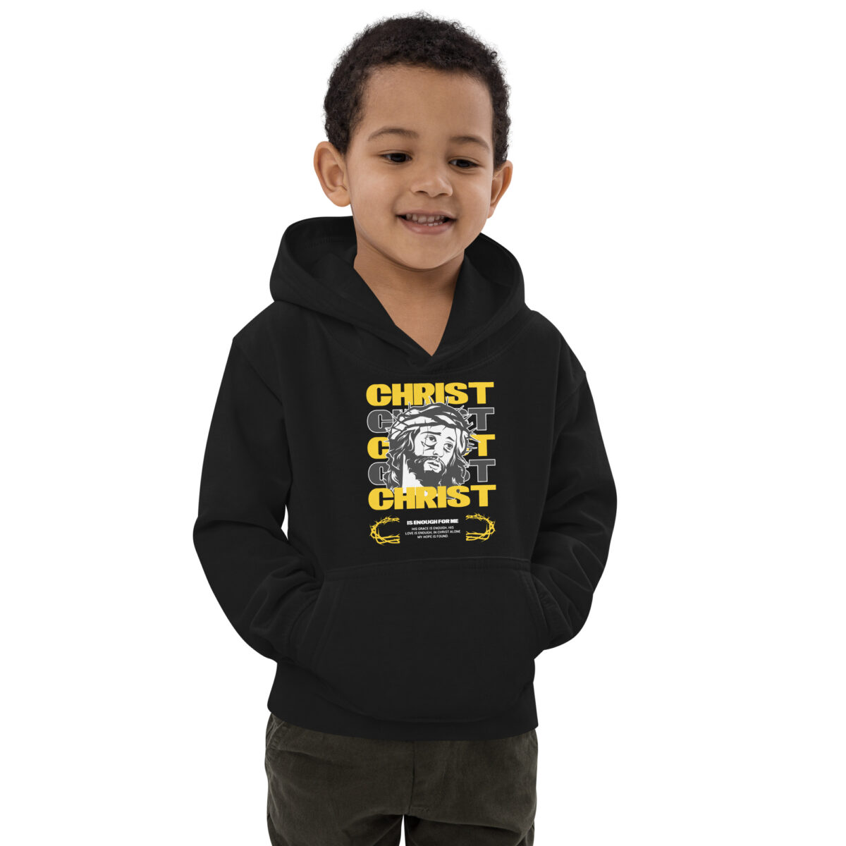 kids hoodie jet black front 64c288de1744c