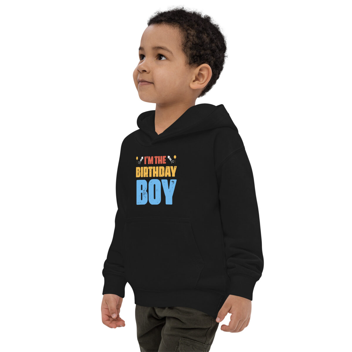 kids hoodie jet black left front 64b68a8d2fed7