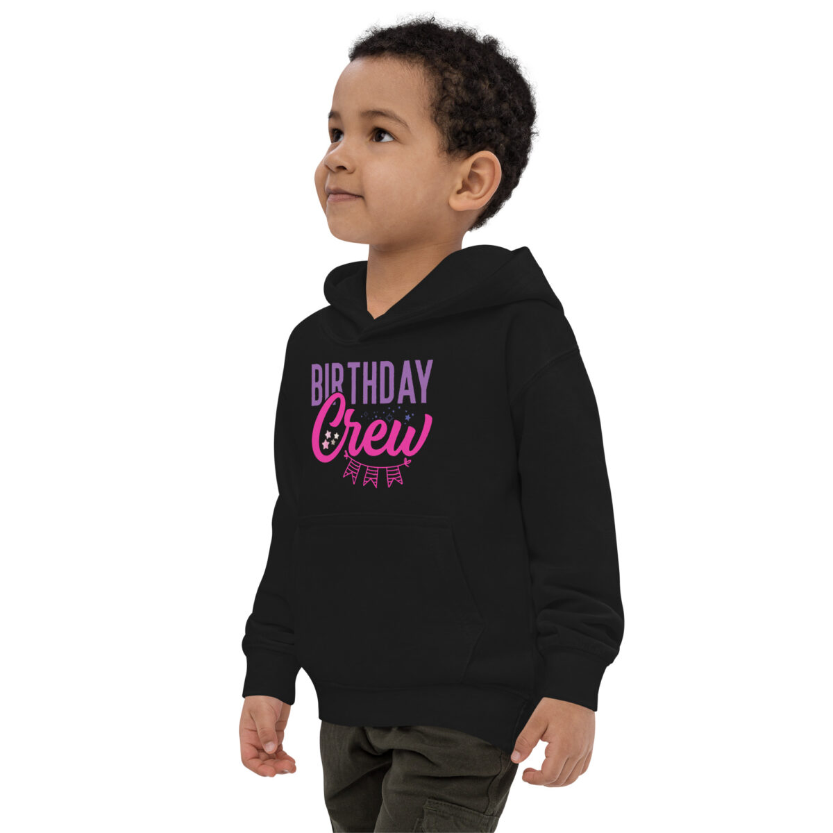 kids hoodie jet black left front 64b68e806fb9a