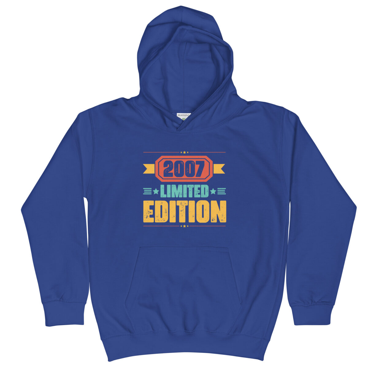 kids hoodie royal blue front 64b6941ad7990