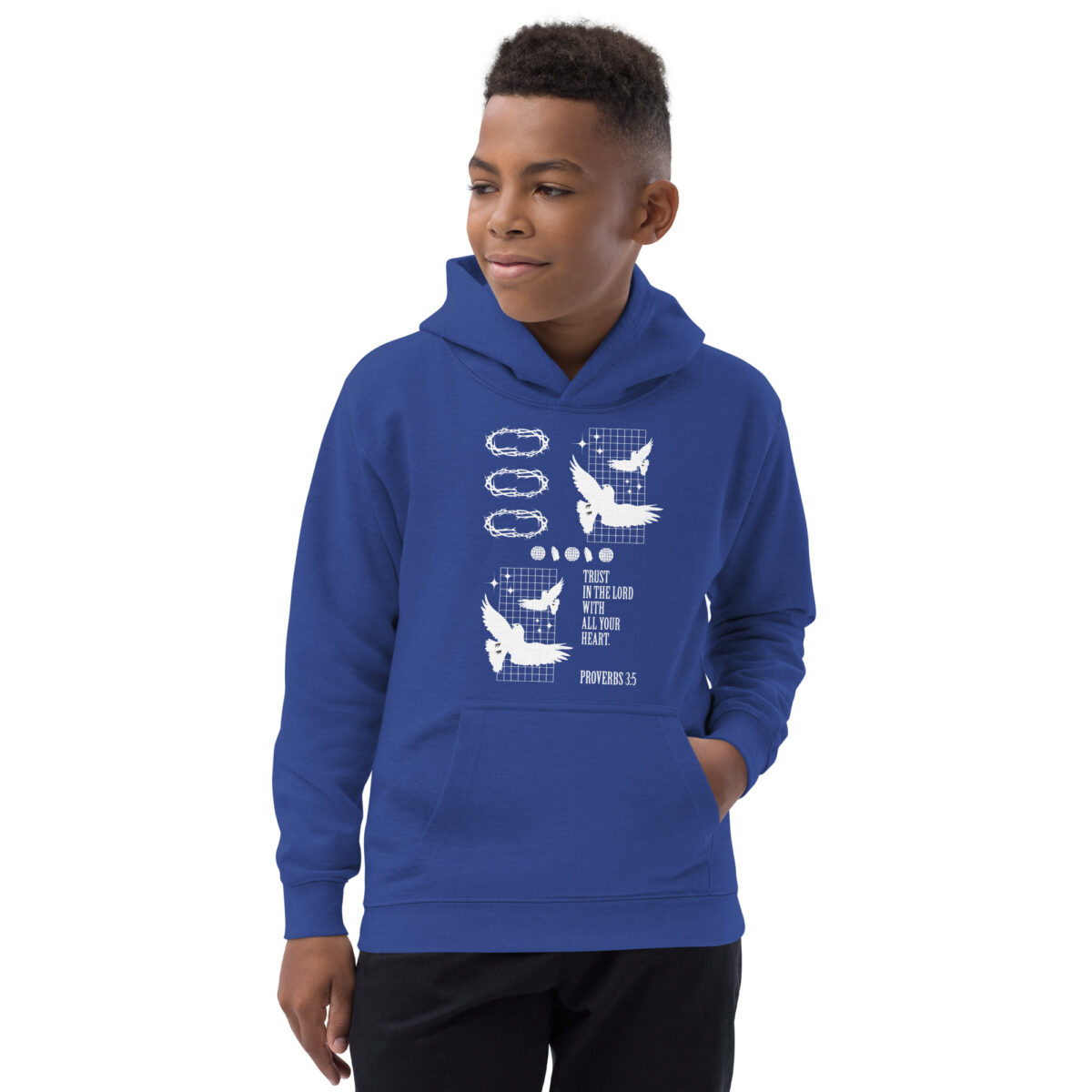 kids hoodie royal blue front 64c273aea44e2