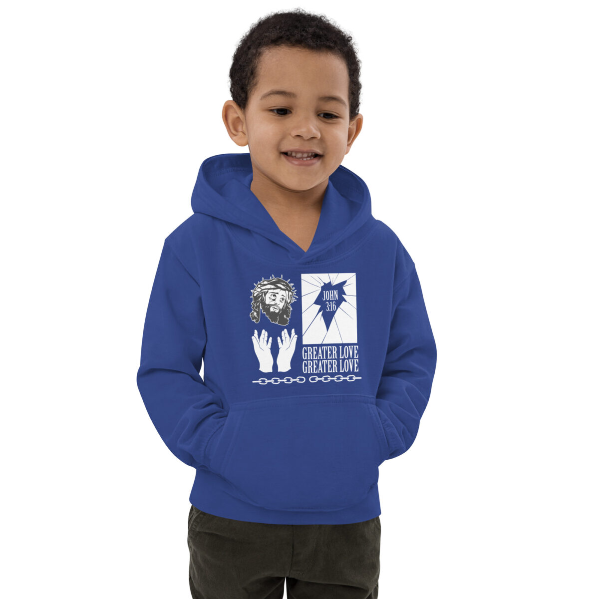 kids hoodie royal blue front 64c280ecb2bc8