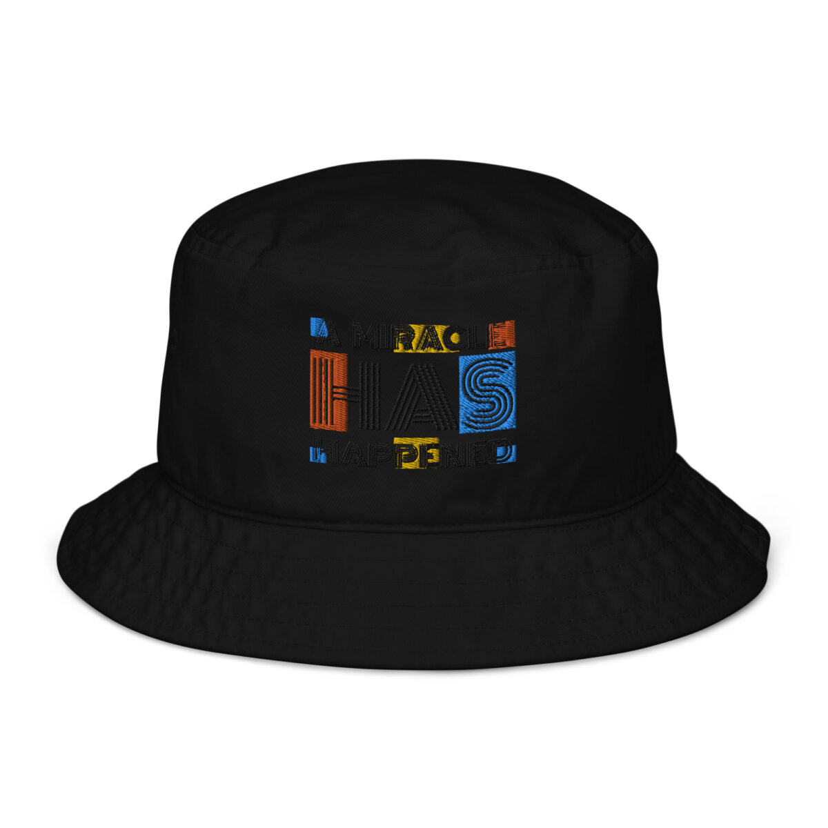 organic bucket hat black front 64a2b39bda5cb