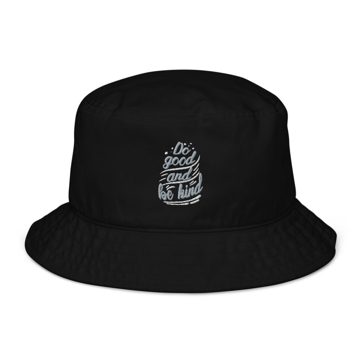 organic bucket hat black front 64a539ef40b79