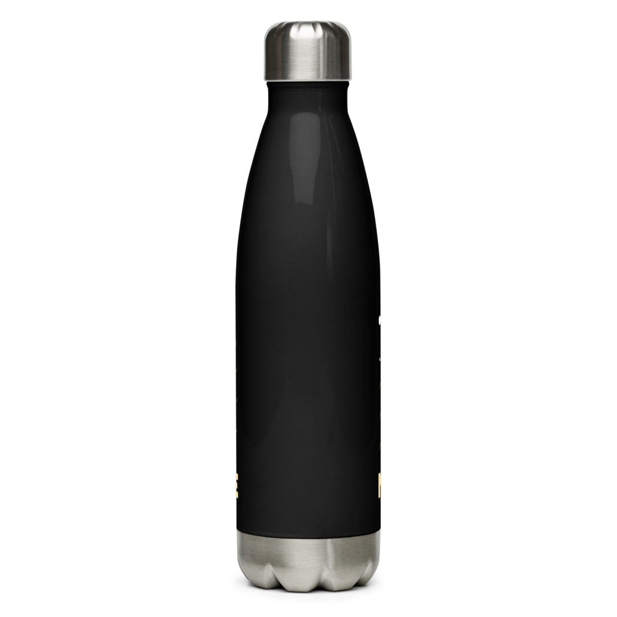 stainless steel water bottle black 17oz back 64a2b41e1e5c3