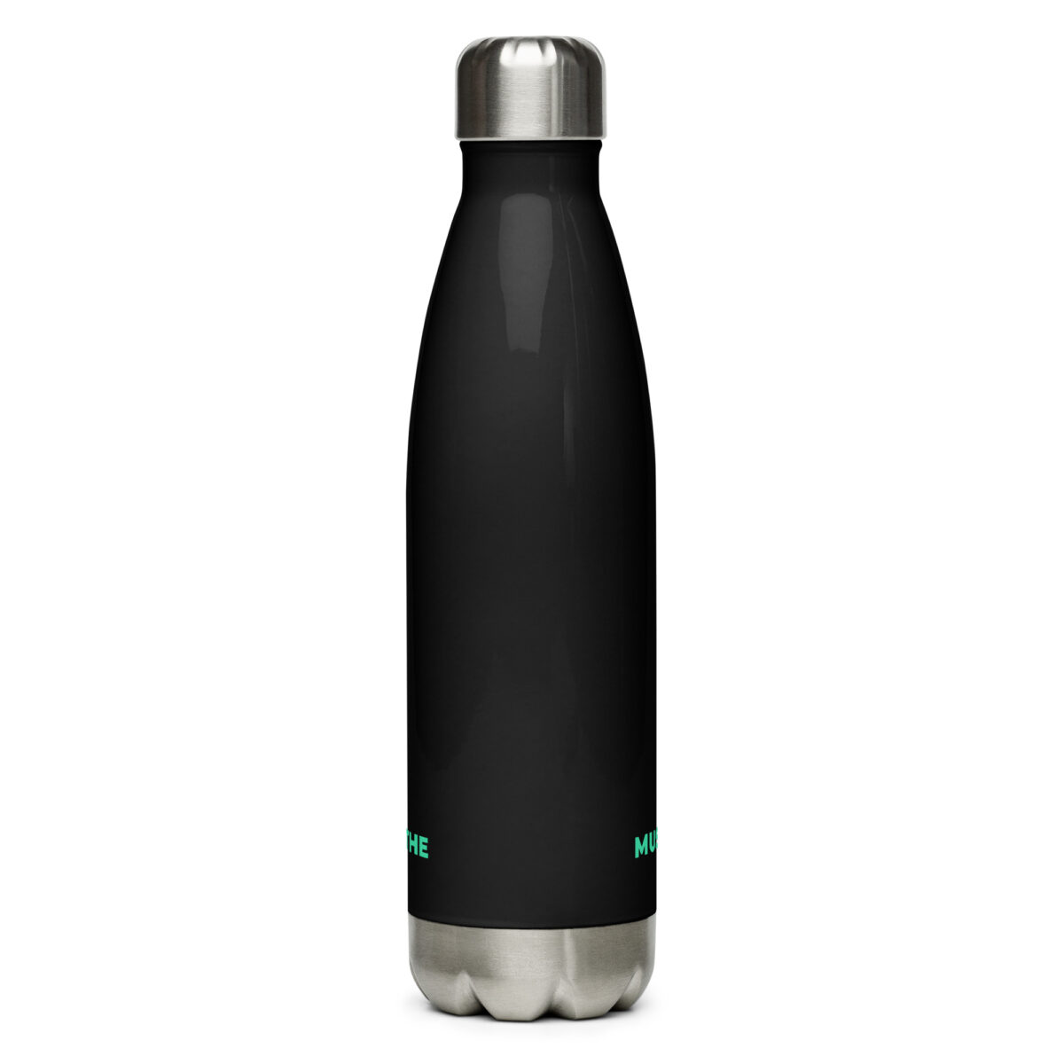 stainless steel water bottle black 17oz back 64a2b4d57e8c3