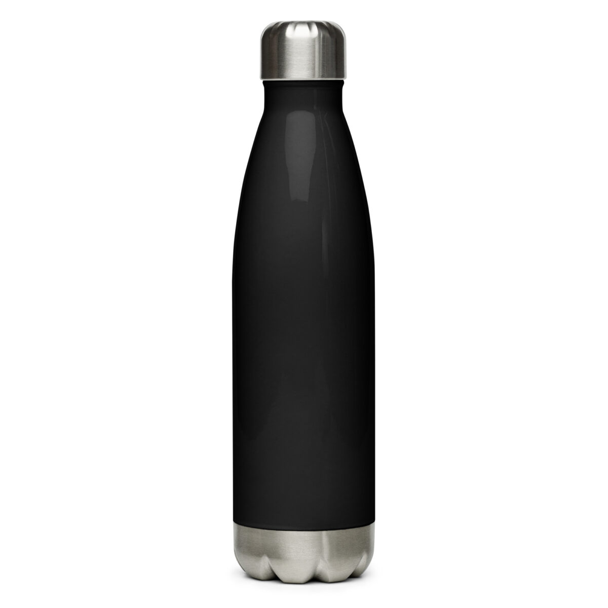 stainless steel water bottle black 17oz back 64a412dd592b5