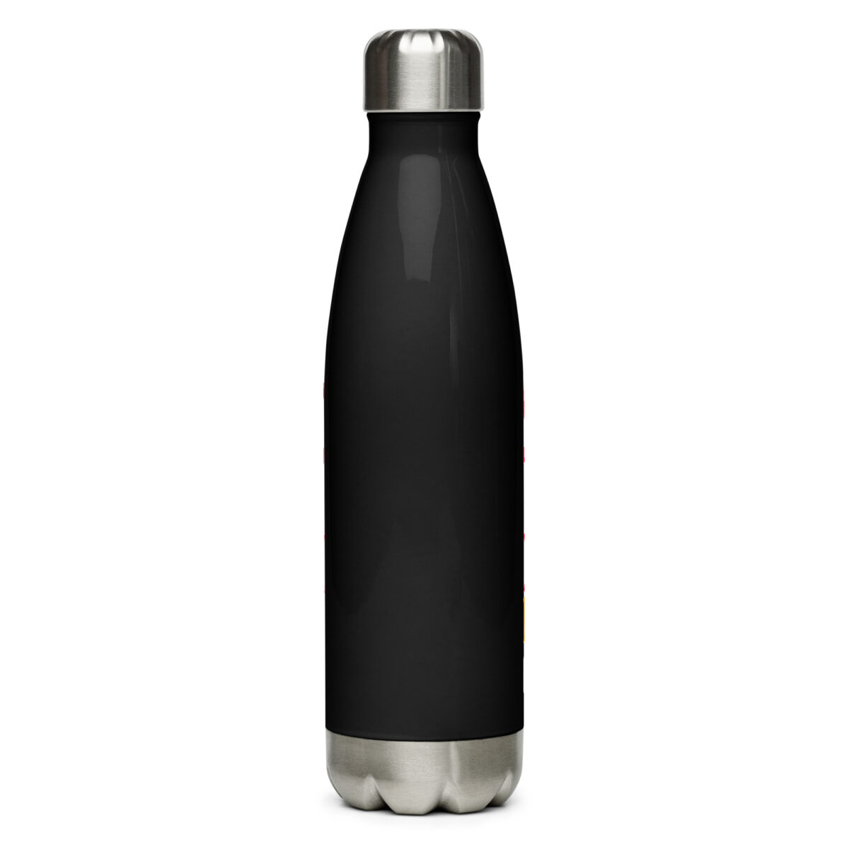 stainless steel water bottle black 17oz back 64a56a096778b